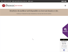 Tablet Screenshot of bordeaux-hotel.com